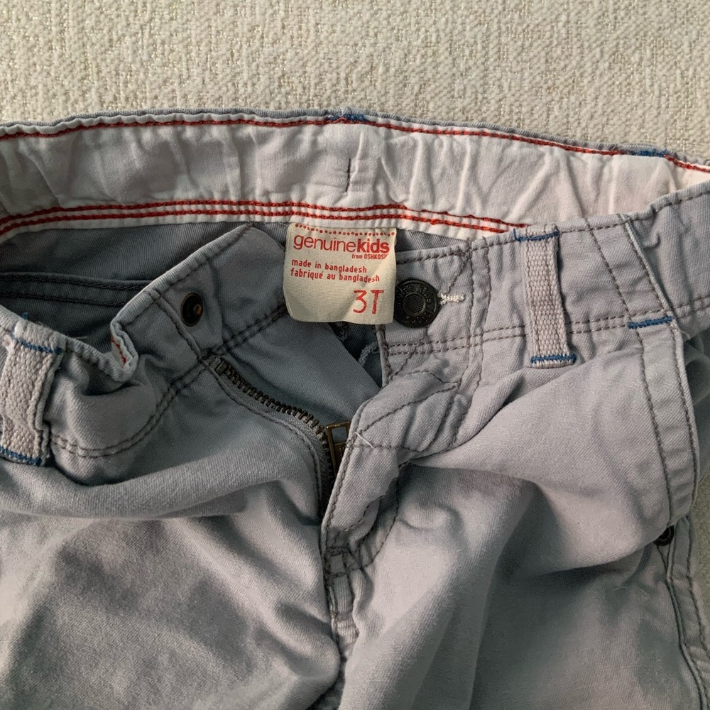 3T boy jeans & plaid shirts button down fall winter spring bundle - Picture 11 of 12